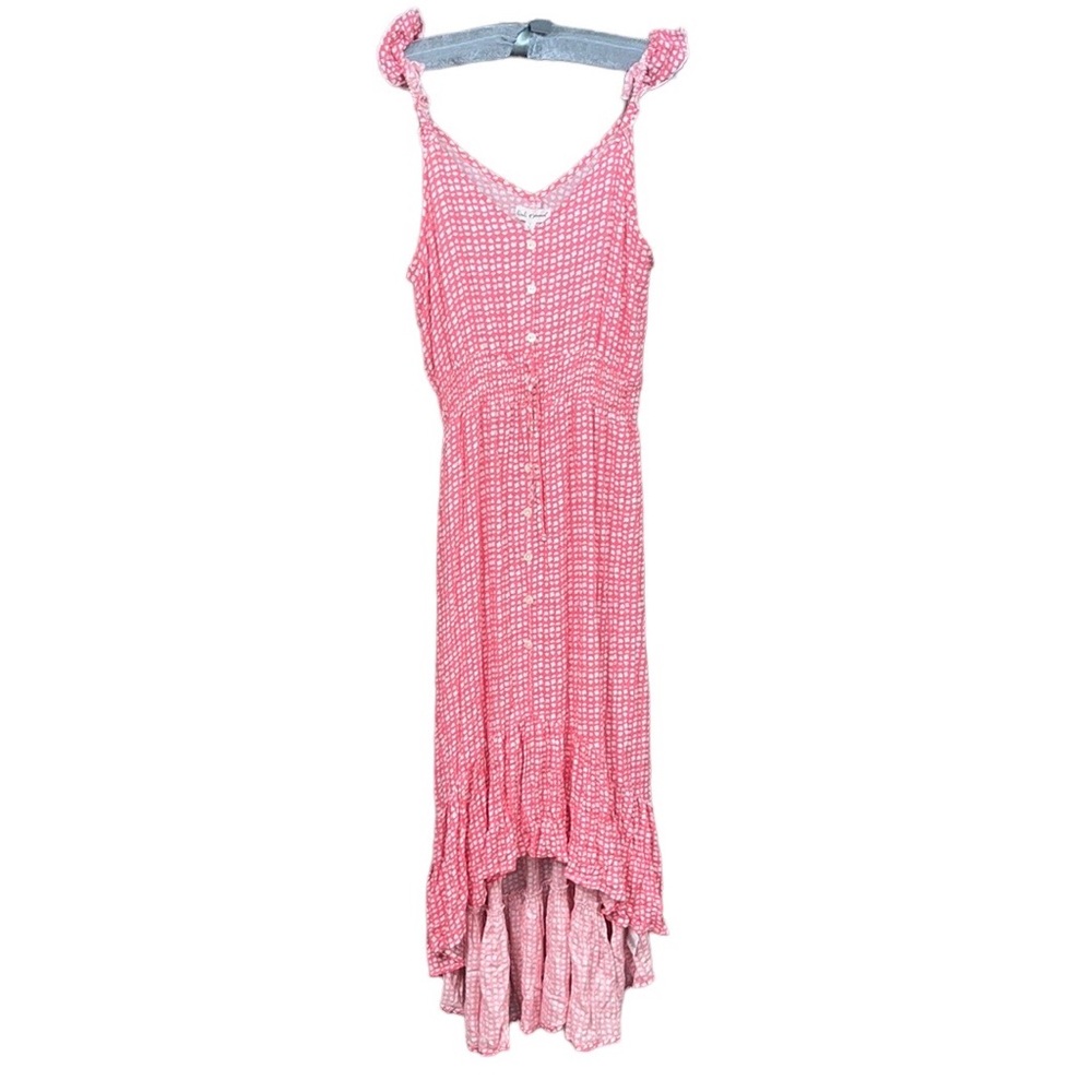 Kiwi & Punch Flamingo Pink High Low Maxi Dress NWT